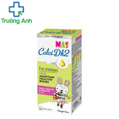 Mas Calci DK2 - Bổ sung canxi giúp xương và răng chắc khỏe