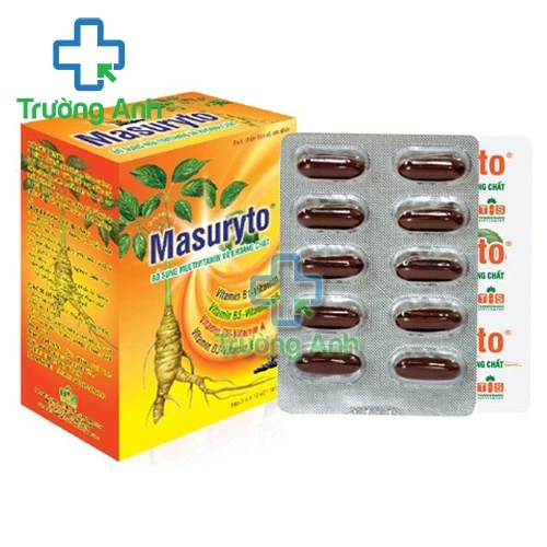 Masuryto - Bổ sung vitamin và khoáng chất, bồi bổ sức khỏe cho cơ thể