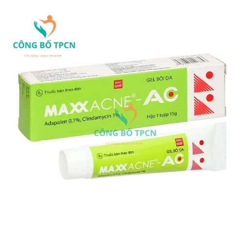 Maxxacne-AC 15g - Giúp điều trị mụn trứng cá hiệu quả
