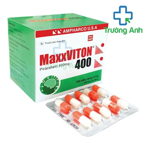 Maxxviton 400 - Thuốc điều trị tổn thương não hiệu quả của Ampharco