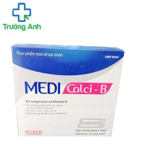 Medi Calci-B - Giúp bổ sung canxi và vitamin B cho cơ thể