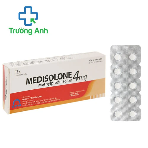 Medisolone 4mg SPM - Thuốc giảm đau và chống viêm hiệu quả