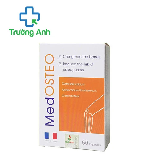 Medosteo - Hỗ trợ bổ sung Canxi và vitamin D3 hiệu quả