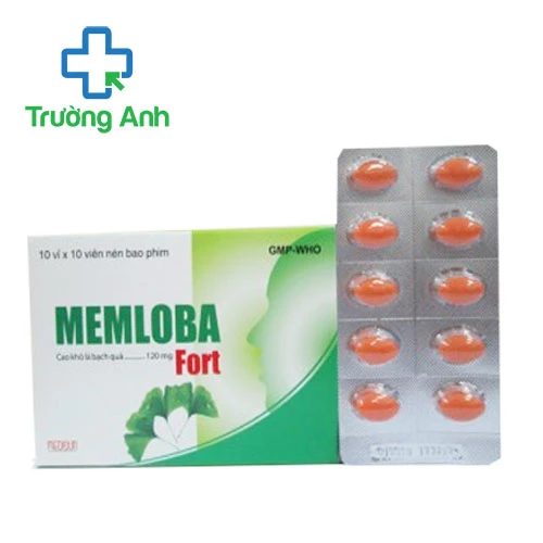 Memloba fort 120mg Medisun - Thuốc điều trị thiểu năng tuần hoàn não