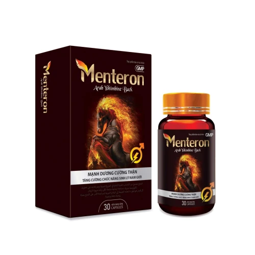 Menteron - Bổ thận, tráng dương tăng cường sinh lý nam giới