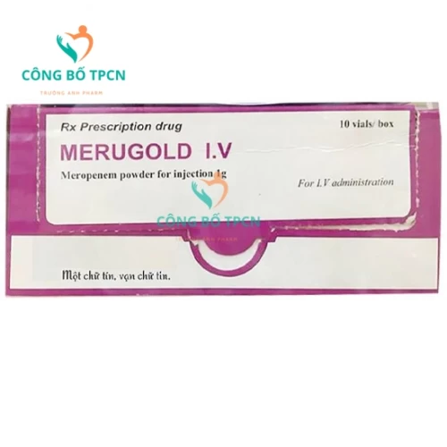 Merugold I.V 1g - Thuốc điều trị nhiễm khuẩn hiệu quả