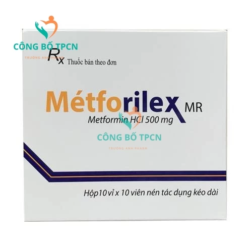 Métforilex MR 500mg Armephaco - Thuốc điều trị đái tháo đường hiệu quả 