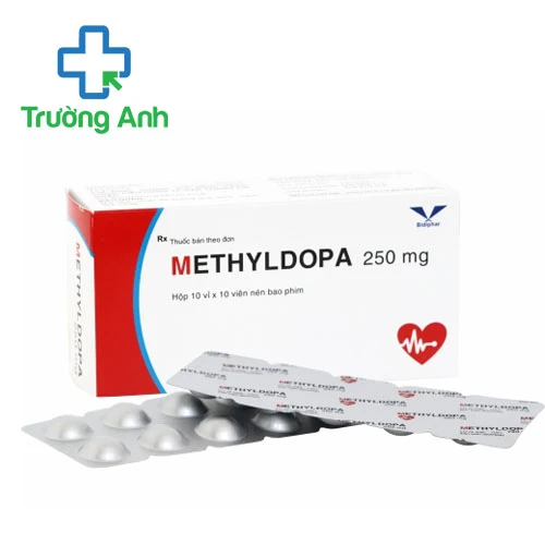 Methyldopa 250mg Bidiphar - Thuốc điều trị tăng huyết áp hiệu quả
