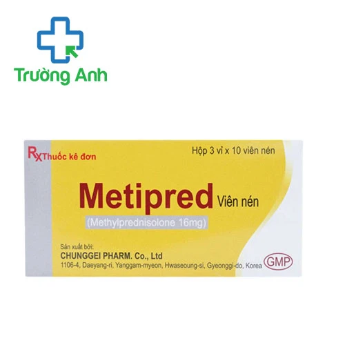 Metipred Chunggel - Thuốc chống viêm hiệu quả của Hàn Quốc