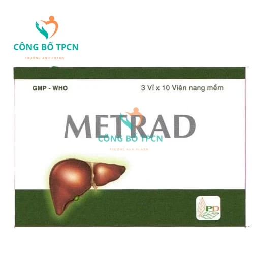 Metrad Phuong Dong Pharma - Thuốc hỗ trợ điều trị viêm gan hiệu quả