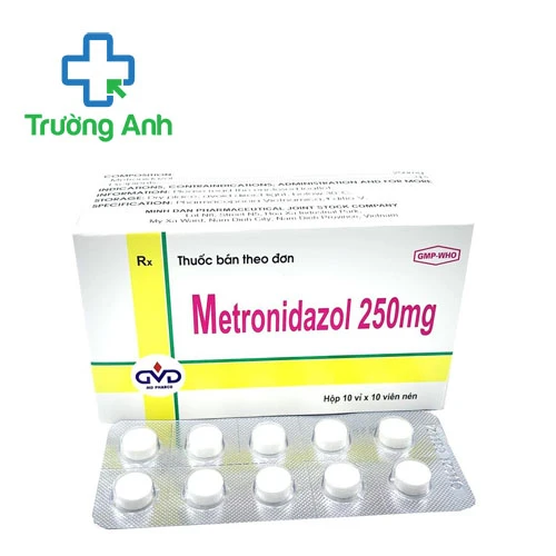 Metronidazol 250mg MD Pharco - Thuốc điều trị nhiễm khuẩn hiệu quả