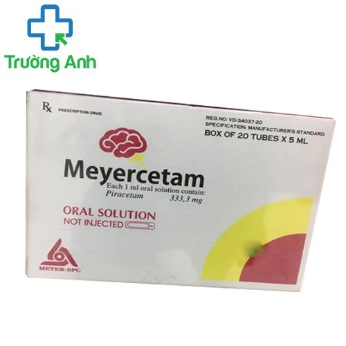 Meyercetam - Thuốc điều trị bệnh tổn thương não hiệu quả