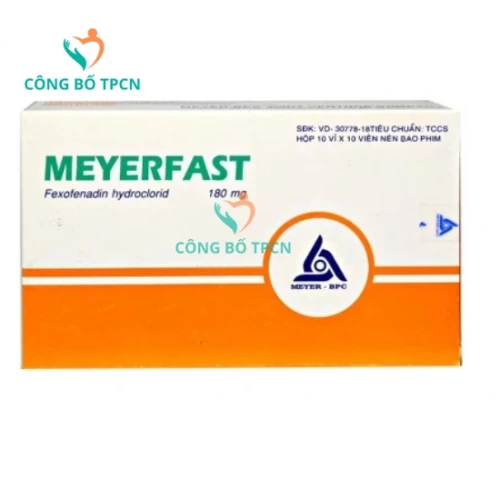 Meyerfast - Thuốc điều trị viêm mũi dị ứng, mề đay của Meyer-BPC