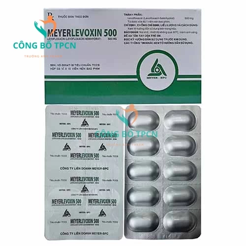 Meyerlevoxin 500 - Thuốc điều trị nhiễm khuẩn hiệu quả