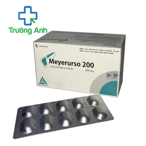 Meyerurso 200 Meyer – BPC - Thuốc điều trị xơ gan mật hiệu quả 