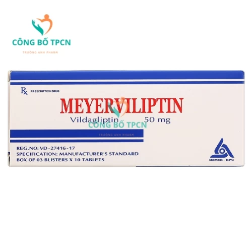 Meyerviliptin - Thuốc điều trị đái tháo đường hiệu quả của Meyer