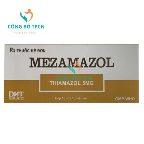 Mezamazol - Thuốc điều trị triệu chứng cường giáp hiệu quả của Hataphar