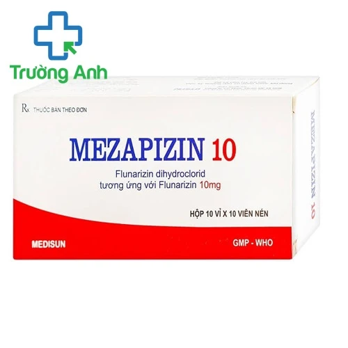 Mezapizin 10 - Thuốc điều trị chứng đau nửa đầu, rối loạn tiền đình hiệu quả