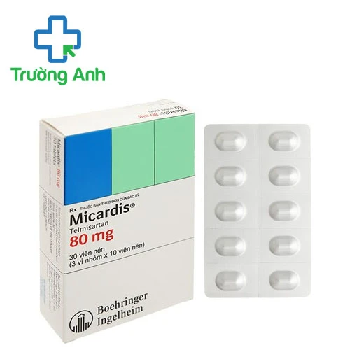 Micardis 80mg - Thuốc điều trị tăng huyết áp hiệu quả của Đức
