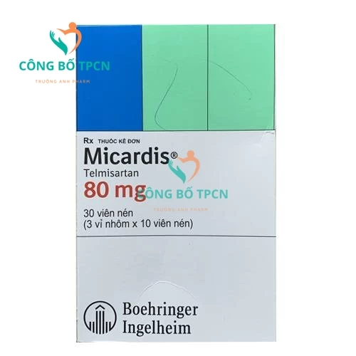 Micardis 80mg - Thuốc điều trị tăng huyết áp hiệu quả của Đức