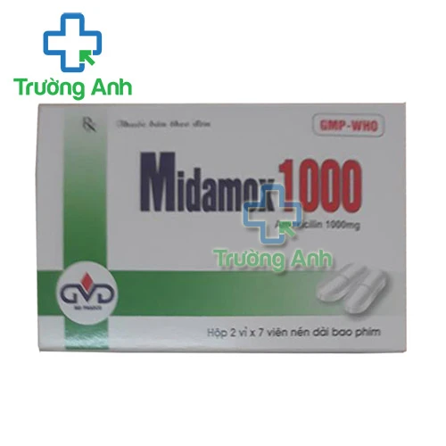 Midamox 1000 Pharco - Thuốc điều trị nhiễm khuẩn hiệu quả