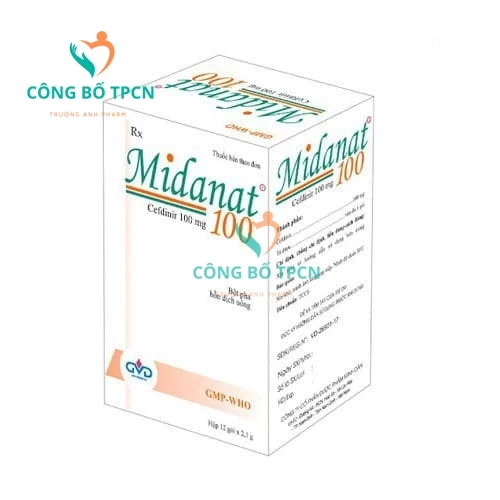 Midanat 100 MD Pharco - Thuốc điều trị nhiễm khuẩn