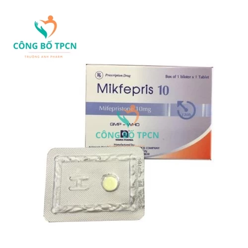 Mikfepris 10mg Hanapharm - Thuốc tránh thai khẩn cấp hiệu quả