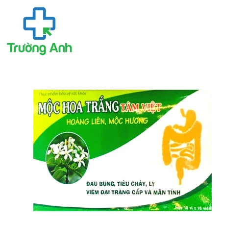 Mộc hoa trắng Tâm Việt - Hỗ trợ điều trị rối loạn tiêu hóa