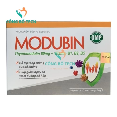 Modubin - Giúp giảm nguy cơ viêm đường hô hấp