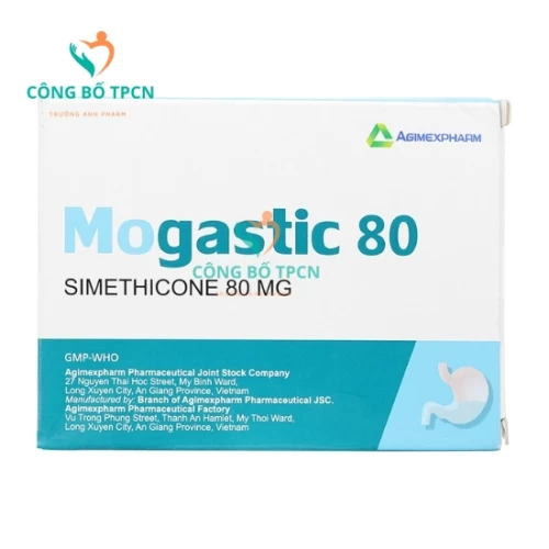 Mogastic 80 - Thuốc điều trị rối loạn đường tiêu hóa Agimexpharm