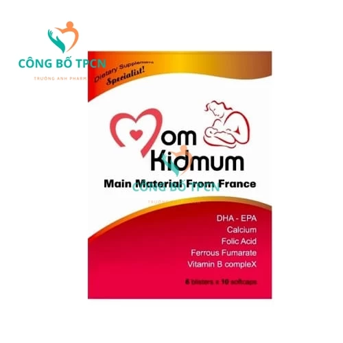 Mom KidMum - Hỗ trợ làm giảm nguy cơ dị tật bẩm sinh