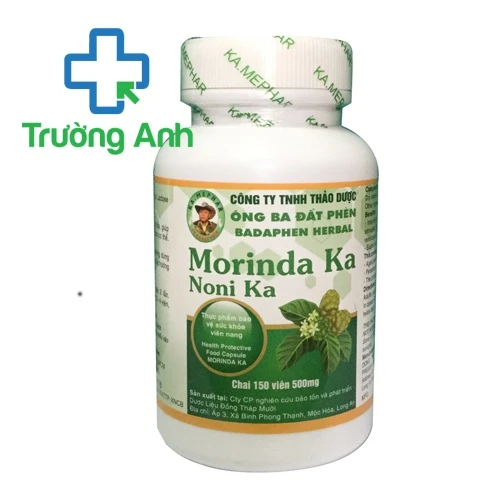 Thực phẩm bảo vệ sức khỏe viên nang MORINDA KA (NONI KA)