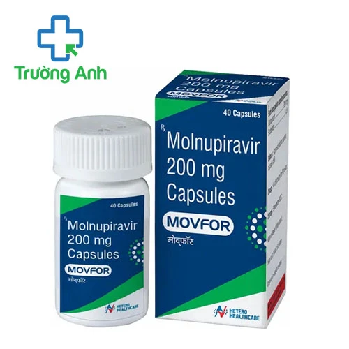 Movfor 200mg (Molnupiravir) Hetero - Thuốc điều trị Covid-19 hiệu quả