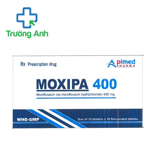 Moxipa 400 Apimed - Thuốc điều trị nhiễm khuẩn hiệu quả