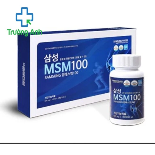 MSM100 - Giúp bổ sung dưỡng chất cho khớp, sụn