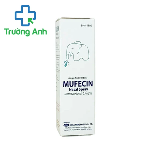 Mufecin - Giúp điều trị viêm mũi, viêm xoang hiệu quả