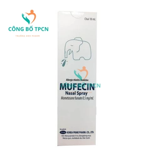 Mufecin - Giúp điều trị viêm mũi, viêm xoang hiệu quả