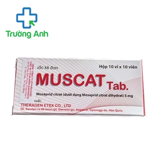 Muscat Tab - Thuốc điều trị triệu chứng điều tiêu hóa hiệu quả