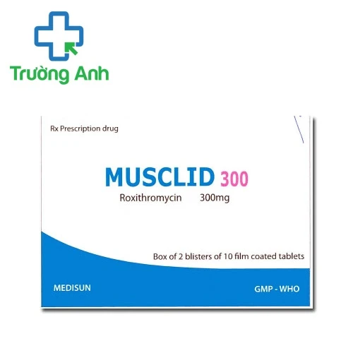 Musclid 300 - Thuốc điều trị nhiễm trùng hiệu quả