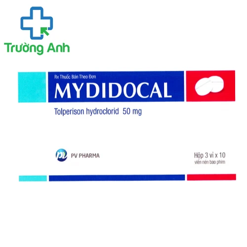 Mydidocal - Thuốc điều trị co cứng cơ sau đột quỵ hiệu quả
