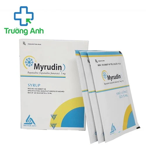 Myrudin (gói 10ml) - Thuốc điều trị viêm mũi dị ứng hiệu quả của Meyer
