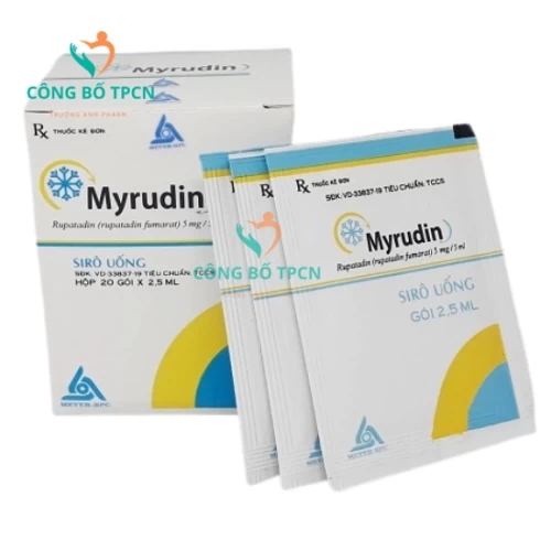 Myrudin (gói 10ml) - Thuốc điều trị viêm mũi dị ứng hiệu quả của Meyer