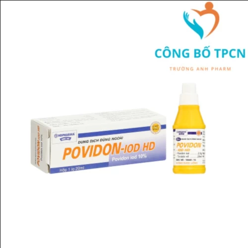 Povidon-Iod HD - Dung dịch sát trùng, sát khuẩn