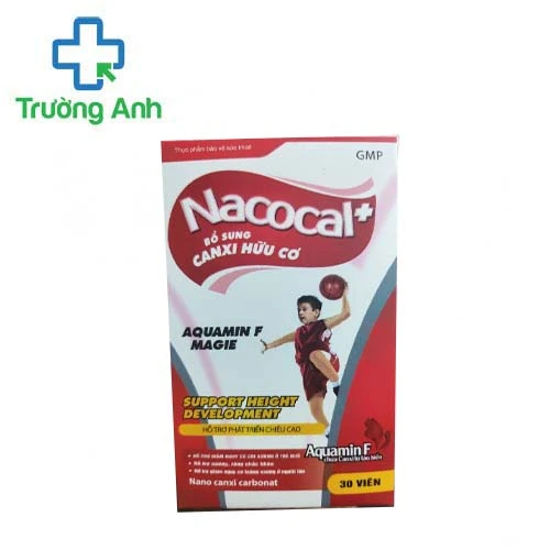 Nacocal+ - Hỗ trợ phát triển xương, răng chắc khỏe