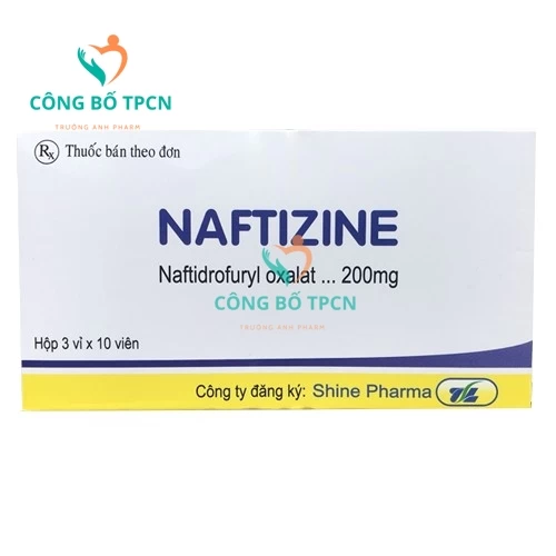 Naftizine - Tthuốc điều trị tắc nghẽn động mạch ngoại biên của Medisun