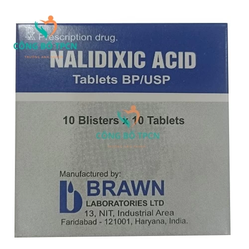 Nalidixic acid - Thuốc điều tị nhiễm trùng của India