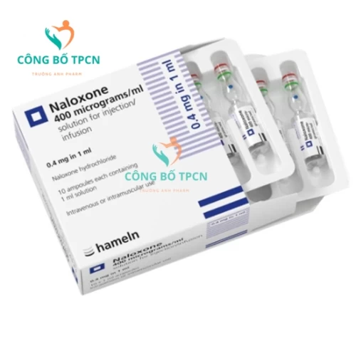 Naloxone-hameln 0.4mg/ml Injection - Thuốc giải độc hiệu quả
