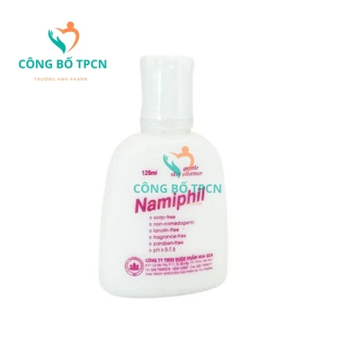 Namiphil 125ml Hoa Sen - Sữa rửa mặt làm sạch hàng ngày hiệu quả