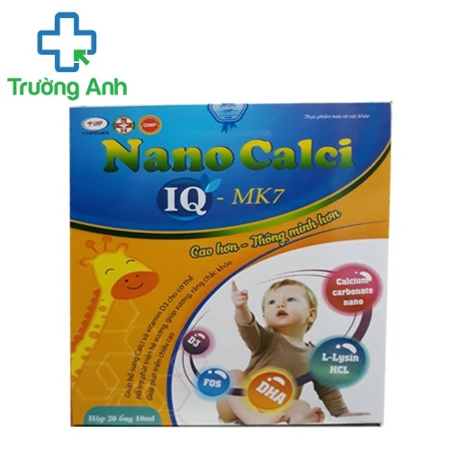 Thực phẩm bảo vệ sức khỏe NANO CALCI IQ-MK7