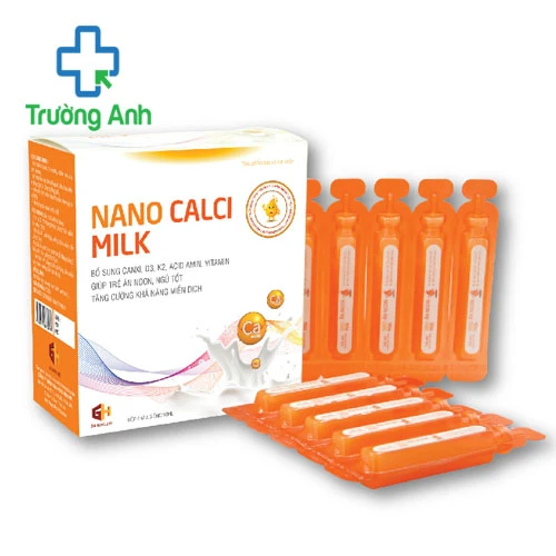 Nano Calci Milk - Tăng cường hấp thu dưỡng chất